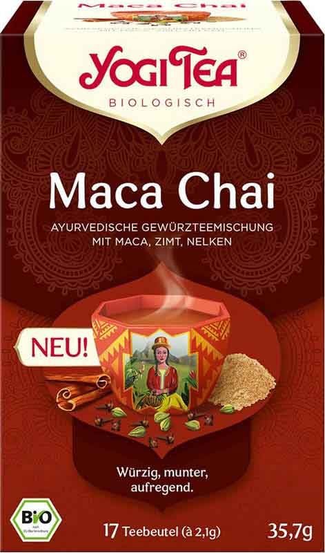 YOGI TEA® Maca Chai 17 Btl 2g YOGI TEA® Maca Chai 17 Btl 2g