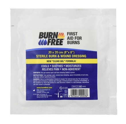 BURNFREE Wundauflage 20x20cm steril mit Gel BURNFREE Wundauflage 20x20cm steril mit Gel