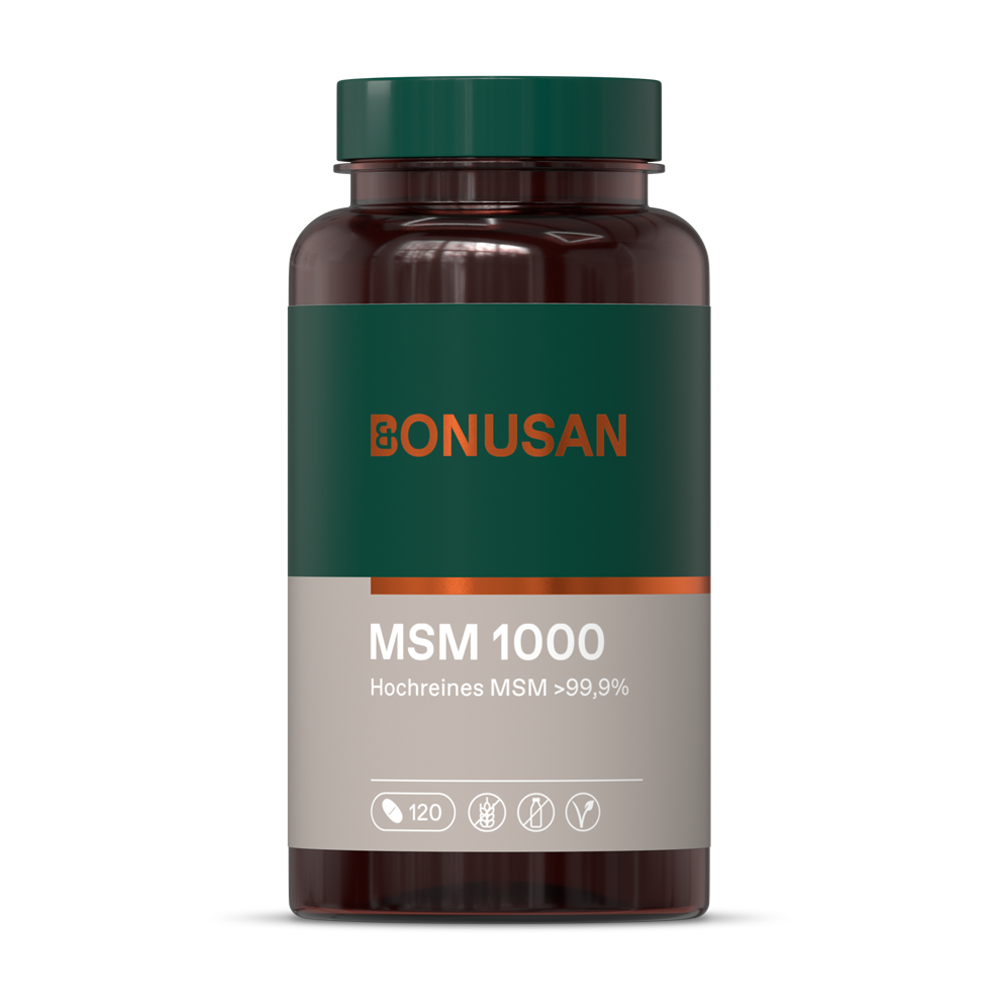Bonusan MSM Tabletten 1000mg 120 Stück