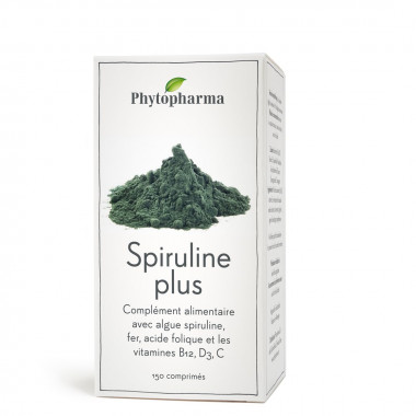 Phytopharma Spirulina plus Tabletten 150 Stück Phytopharma Spirulina plus Tabletten 150 Stück