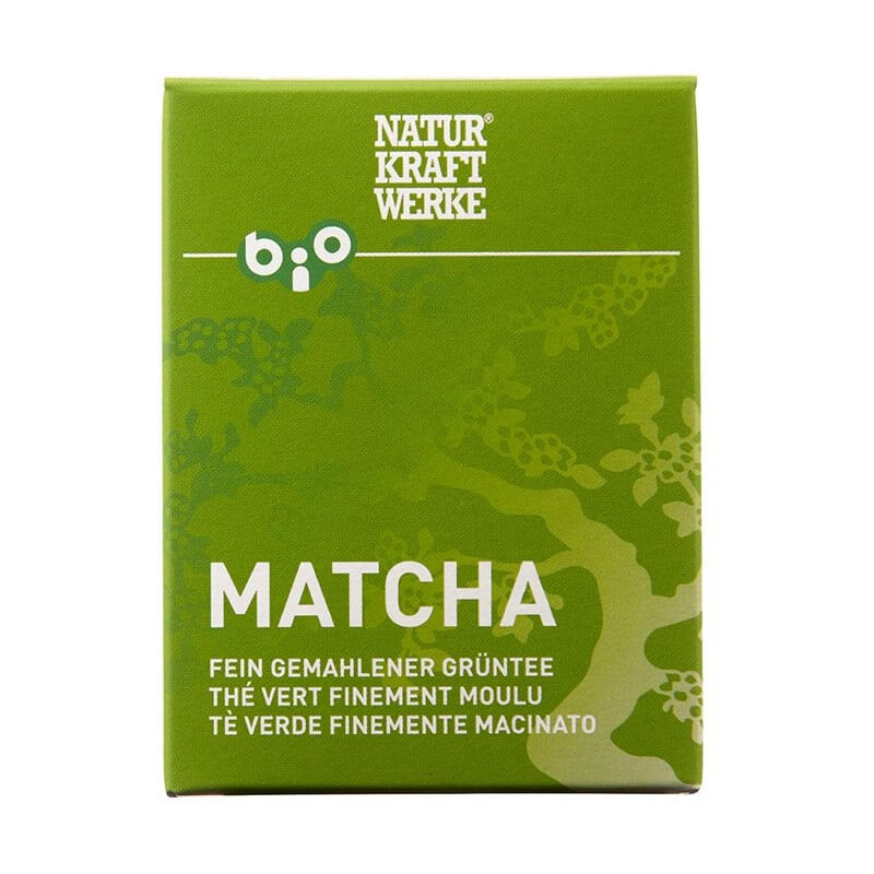 NaturKraftWerke Matcha fein gemahlener Grüntee Bio/kbA 30g NaturKraftWerke Matcha fein gemahlener Grüntee Bio/kbA 30g