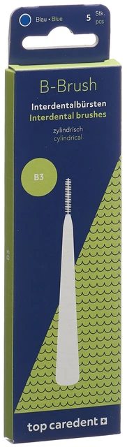 TOP CAREDENT IDBG-B Interdentalbürste Blau 5 Stück