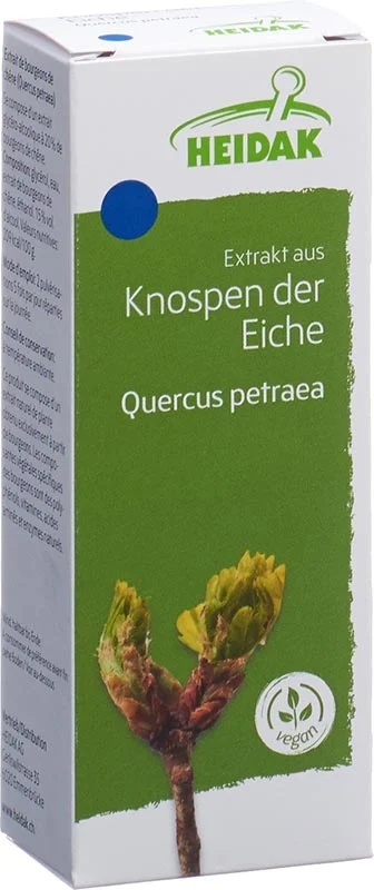 HEIDAK Knospe Eiche Quercus pedunculata Glyzerinmazerat Flasche 30ml