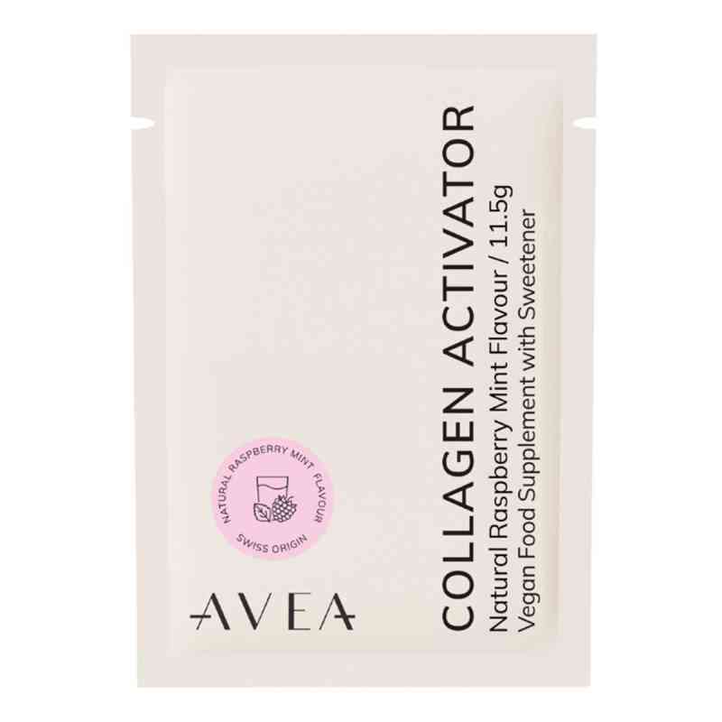 AVEA Collagen Activator Himbeer-Minz Pulver 30 Stück