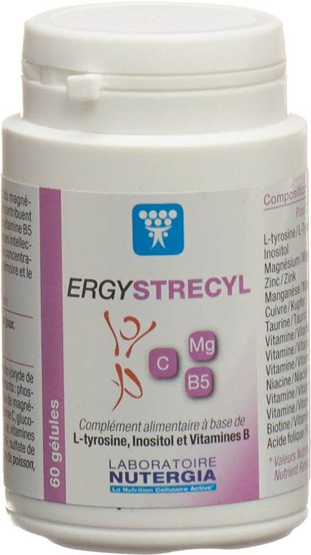 Nutergia Ergystrécyl Gélules (Activ) 60 Stück