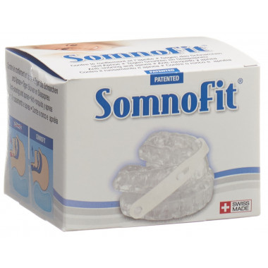 Somnofit Kiefer Orthese Schnarchen und Apnoe Somnofit Kiefer Orthese Schnarchen und Apnoe