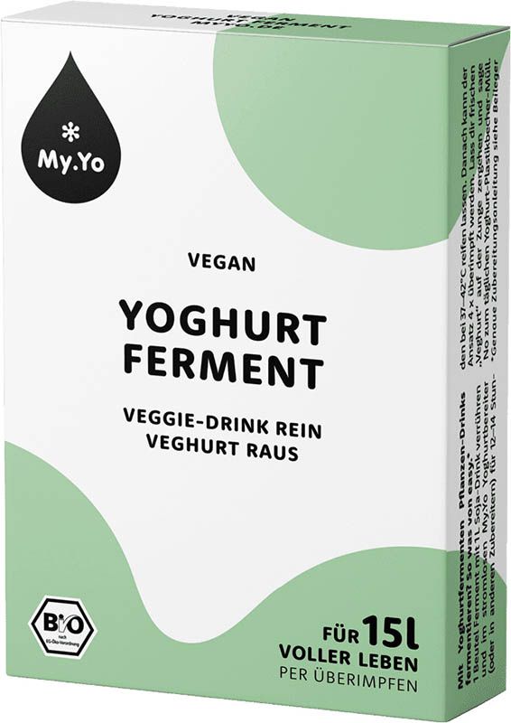 MY.YO Joghurt Ferment Bio vegan 3 x 5g