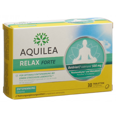 Aquilea Relax Forte Tabletten 30 Stück Aquilea Relax Forte Tabletten 30 Stück