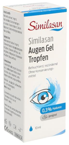 Similasan Augen Gel Tropfen 0.3 % Hyaluron 10ml Similasan Augen Gel Tropfen 0.3 % Hyaluron 10ml
