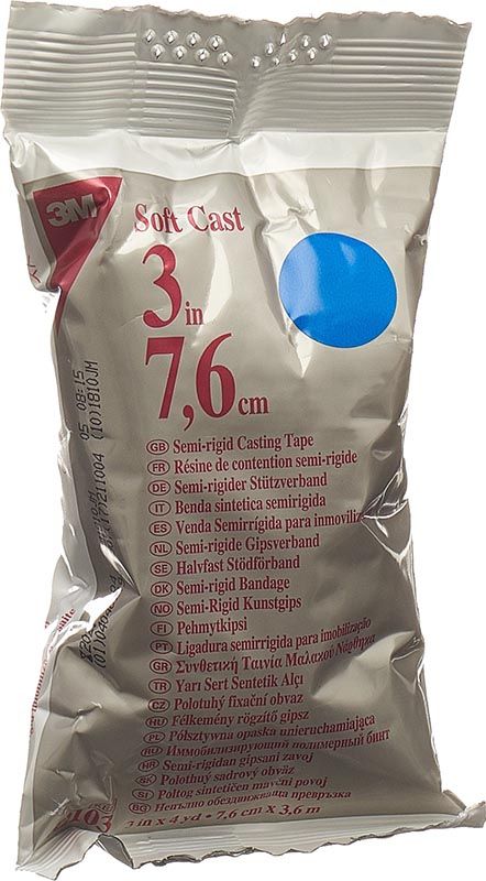 3M Scotchcast Softcast 7.5cmx3.65m blau 3M Scotchcast Softcast 7.5cmx3.65m blau