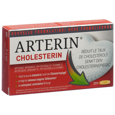 ARTERIN Cholesterin Tabletten 30 Stück ARTERIN Cholesterin Tabletten 30 Stück