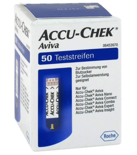 ACCU-CHEK (PI-APS) Aviva Teststreifen 2 x 50 Stück ACCU-CHEK (PI-APS) Aviva Teststreifen 2 x 50 Stück