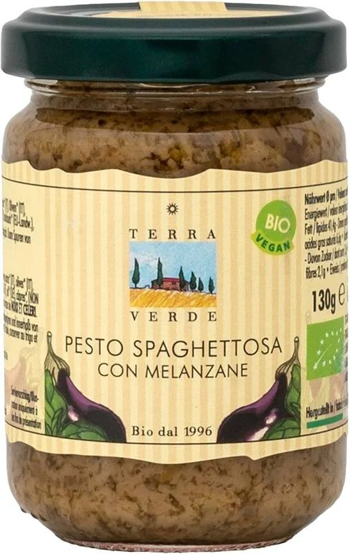 TERRA VERDE Pesto Spaghettosa Glas 130g