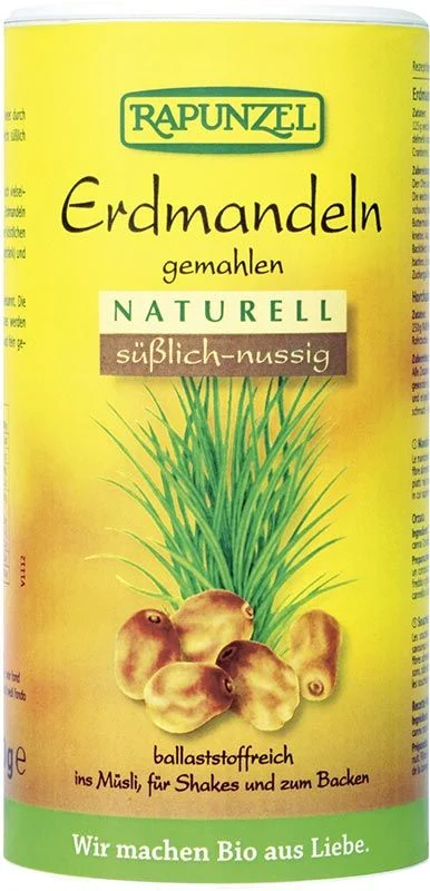 Rapunzel Erdmandeln gemahlen naturell Ds 300g Rapunzel Erdmandeln gemahlen naturell Ds 300g