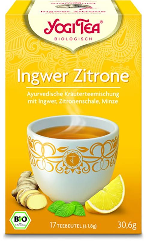 Yogi Tea Ingwer Zitrone Tee 17 Btl 1.8g Yogi Tea Ingwer Zitrone Tee 17 Btl 1.8g