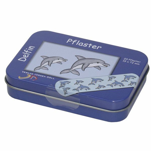 DÖLL Heftpflaster 19x72mm Delfine Dose 20 Stück DÖLL Heftpflaster 19x72mm Delfine Dose 20 Stück