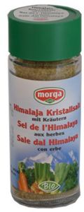 MORGA Himalaja Kristallsalz mit Kräutern 100g MORGA Himalaja Kristallsalz mit Kräutern 100g