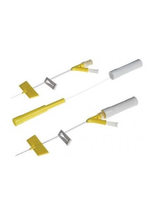 BD SAF-T-INTIMA 24G 0.7x19mm mit Y gelb 25 Stück