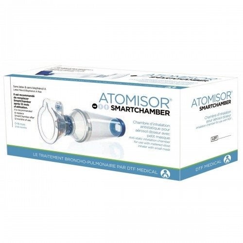 DTF Inhalationskammer für Dosieraerosole mit kleiner Kindermaske 0-18 Monate Btl