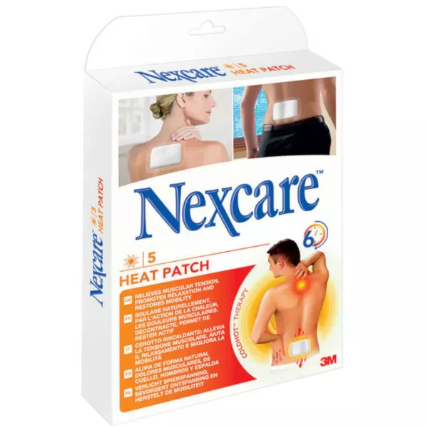 3M Nexcare Heat Patch 9.5x13cm 5 Stück 3M Nexcare Heat Patch 9.5x13cm 5 Stück