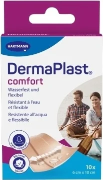 DermaPlast® Comfort Schnellverband 6 cm x 10 cm 10 Stück