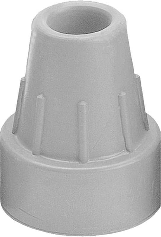 Sahag Krückenkapseln 19mm grau Btl 1 Paar