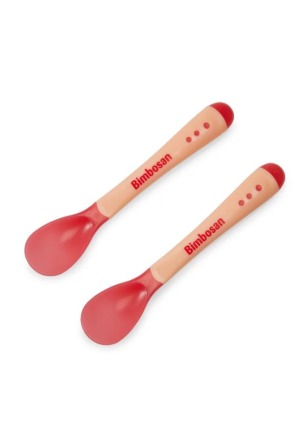 BIMBOSAN Löffel rosa 2 Stück BIMBOSAN Löffel rosa 2 Stück