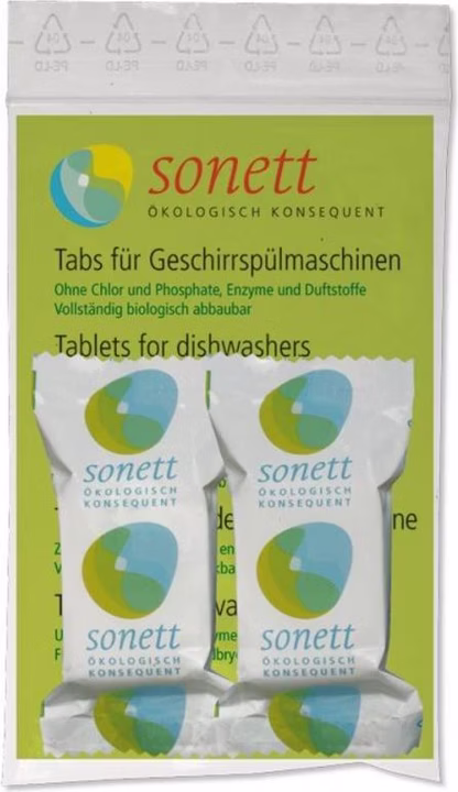 Sonett Tabs für Geschirrspülmasch Muster 2 x 20g