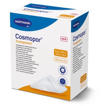 COSMOPOR transparent 9x10cm steril 50 Stück