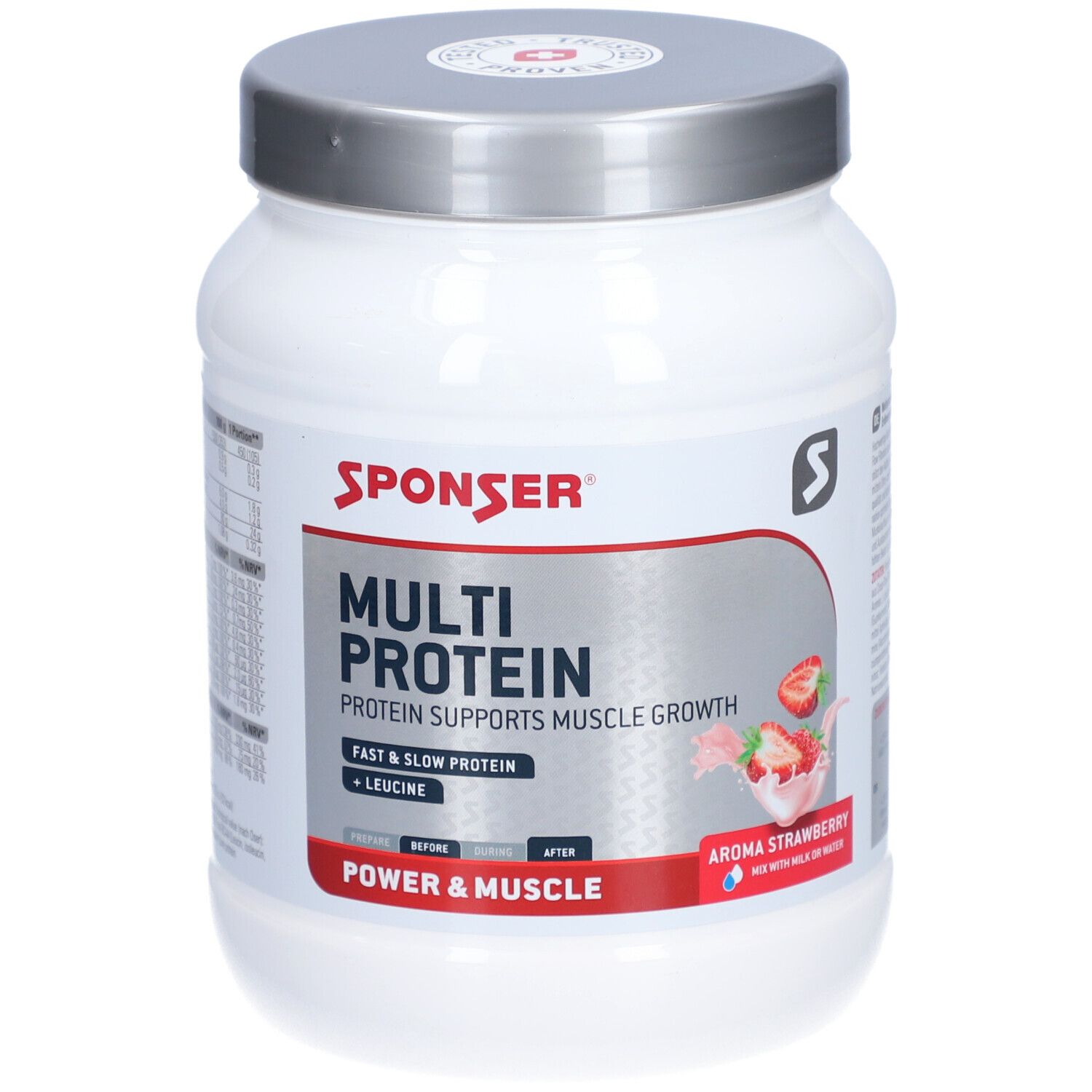 SPONSER® Multi Protein CFF Erdbeere 425g SPONSER® Multi Protein CFF Erdbeere 425g