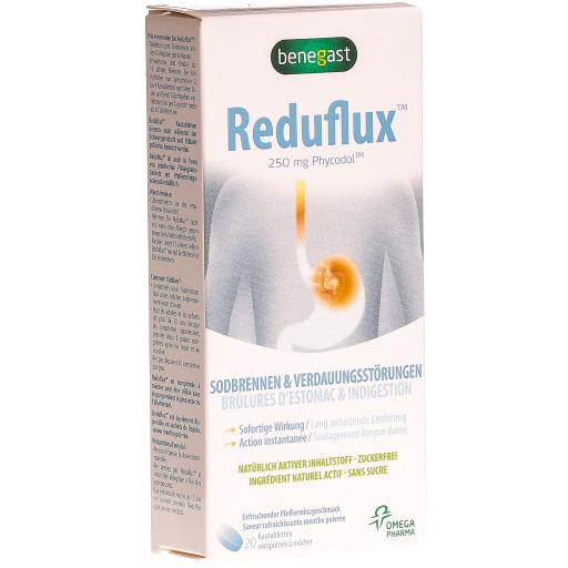 BENEGAST Reduflux Kautabletten gegen Sodbrennen 20 Stück BENEGAST Reduflux Kautabletten gegen Sodbrennen 20 Stück