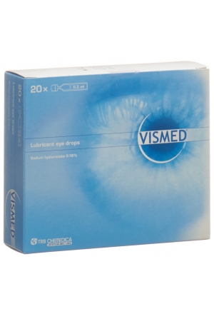 VISMED Gtt Opht 1.8 mg/ml 20 Monodos 0.3ml
