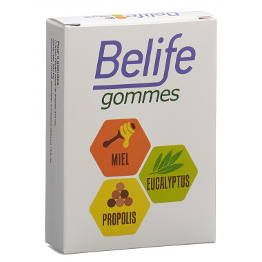 Belife gommes Propolis Honig-Orange Ds 45g