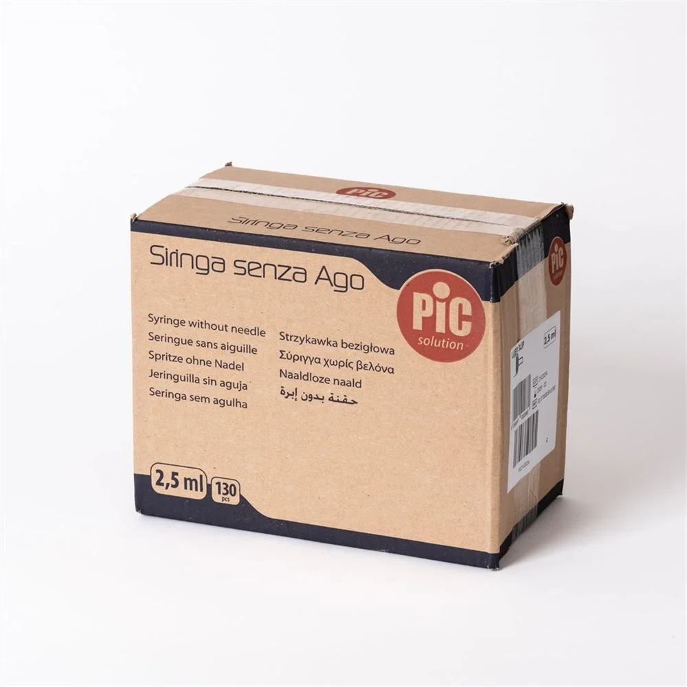 PIC SOLUTION Einmalspri 2.5ml Luer zent 130 Stück
