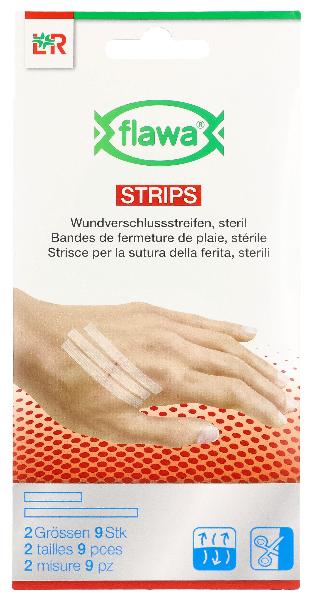FLAWA STRIPS Wundverschlussstreifein 2 Gr 9 FLAWA STRIPS Wundverschlussstreifein 2 Gr 9