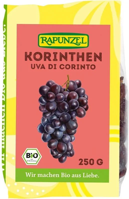 Rapunzel Korinthen 250g