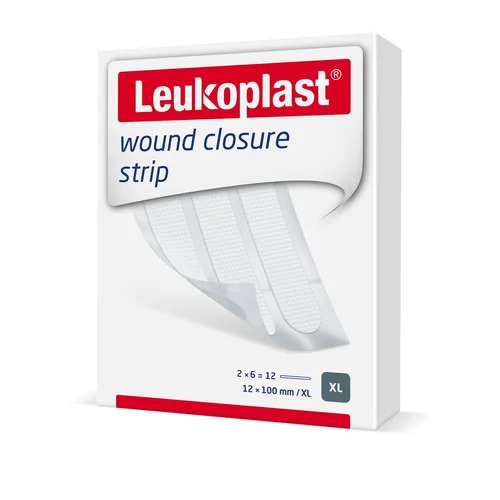 Leukoplast Wundverschlussstreifen 12 x 100 mm weiss 2 x 6 Stück