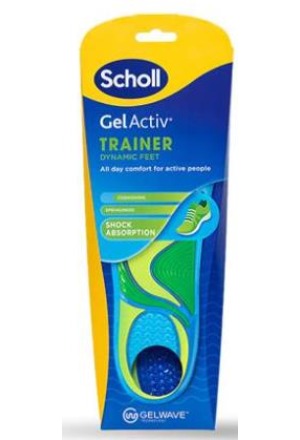 Scholl GelActiv Trainer Einleg L GelWave 1 Paar