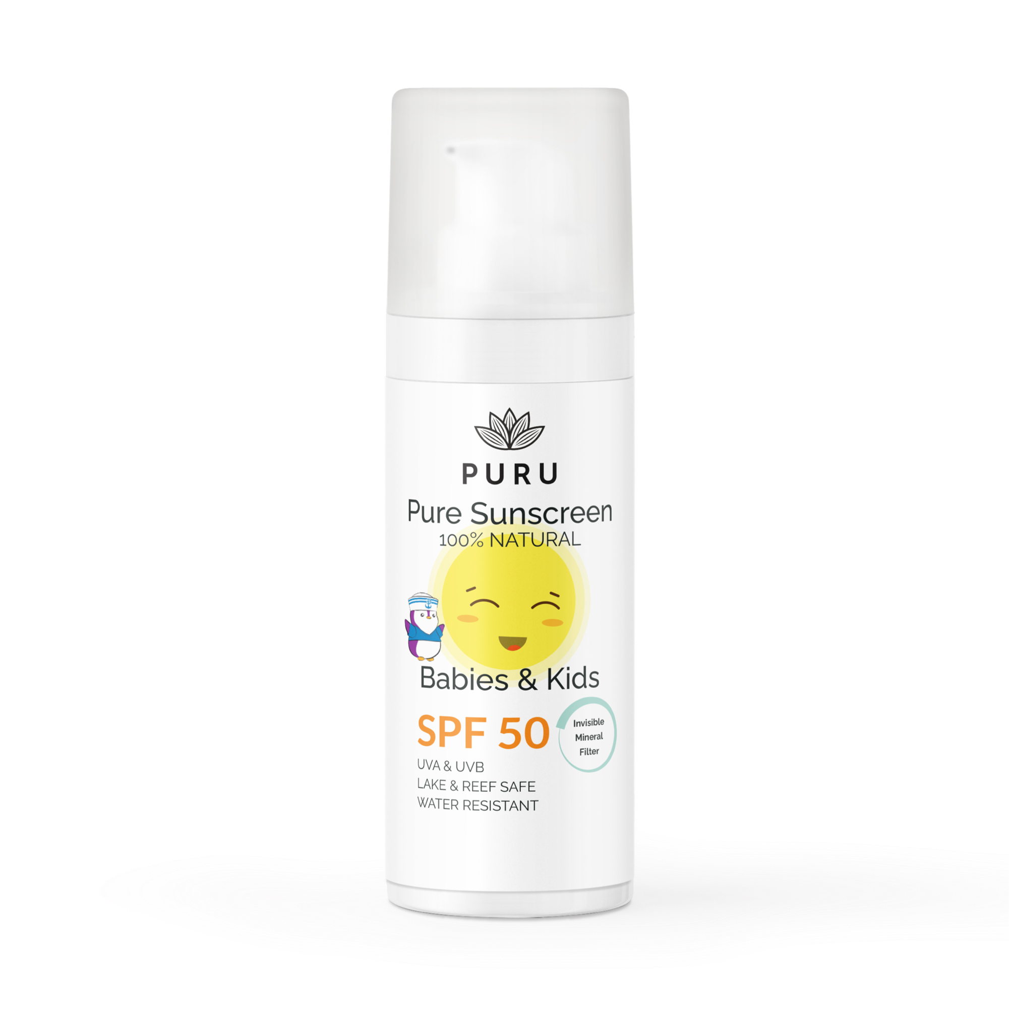 PURU Pure Sonnencreme Babys&Kinder SPF50 50ml PURU Pure Sonnencreme Babys&Kinder SPF50 50ml