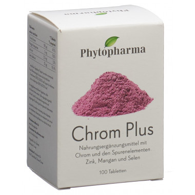 PHYTOPHARMA Chrom Plus Tabletten 100 Stück