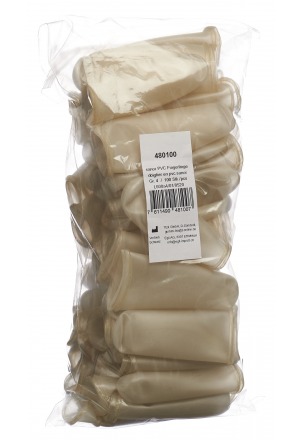 Sanor PVC Fingerling Gr4 mit Rand Btl 100 Stück