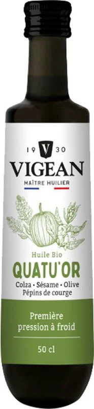 VIGEAN Huile Quatuor 500ml VIGEAN Huile Quatuor 500ml