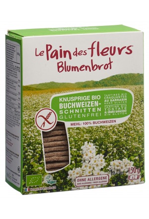 Blumenbrot Knusprige Schnitten Buchweizen 150g