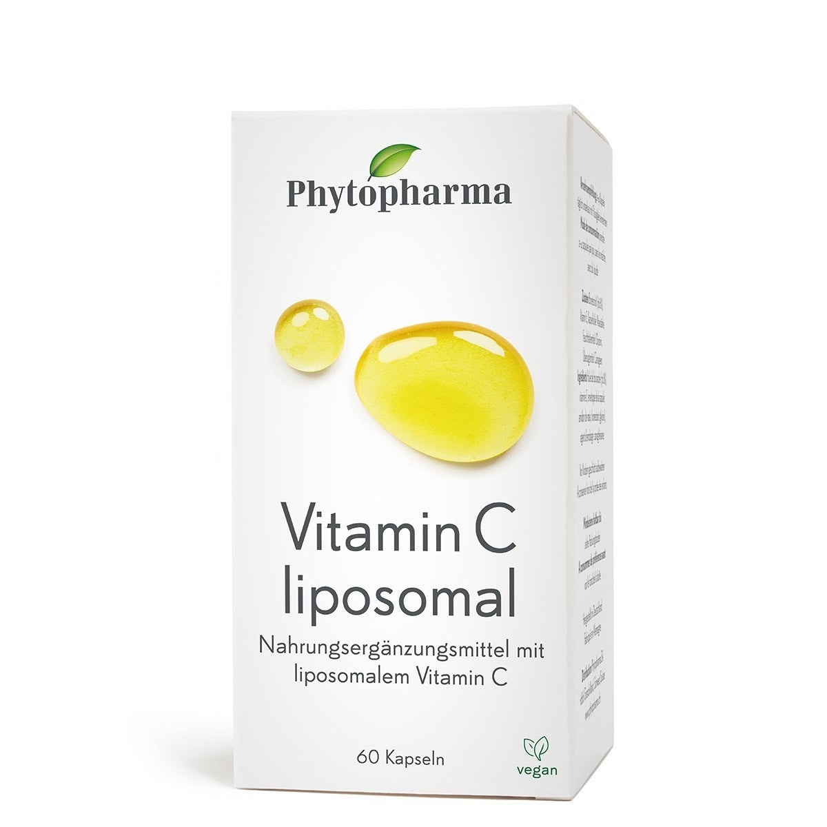 Phytopharma Vitamin C Kapseln liposomal 60 Stück Phytopharma Vitamin C Kapseln liposomal 60 Stück
