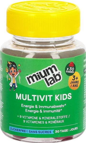 MiumLab Kids Gummies Multivit 30 Stück
