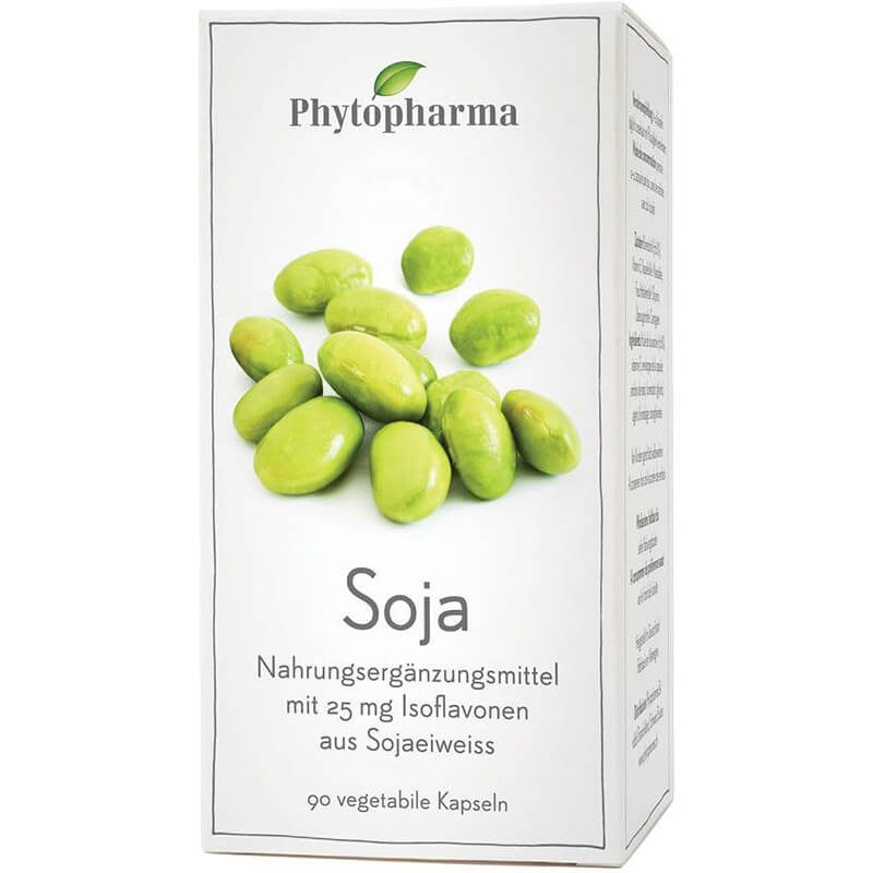 PHYTOPHARMA Soja Kapseln 90 Stück PHYTOPHARMA Soja Kapseln 90 Stück