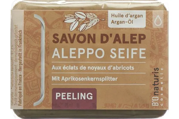 BIOnaturis ALEPPO Seife 3 % Lorbeer-Öl Peel 100g BIOnaturis ALEPPO Seife 3 % Lorbeer-Öl Peel 100g