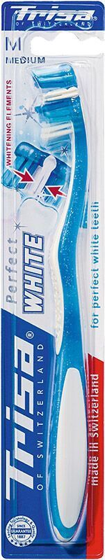 Trisa PerfectWhite Zahnbürste medium Trisa PerfectWhite Zahnbürste medium