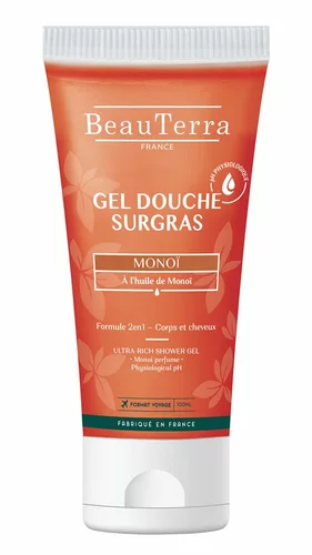 BeauTerra reichhaltiges Duschgel Monoi Tb 100ml BeauTerra reichhaltiges Duschgel Monoi Tb 100ml
