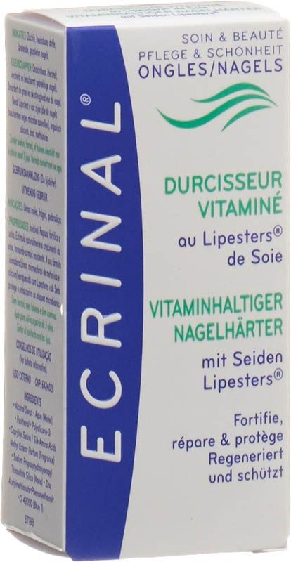 ECRINAL NAGEL Vitaminhaltiger &-härter 10ml ECRINAL NAGEL Vitaminhaltiger &-härter 10ml